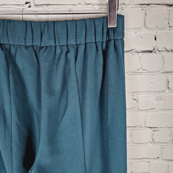 ACOA | high waist split flare bell bottom stretch trouser pants - Picture 3 of 10